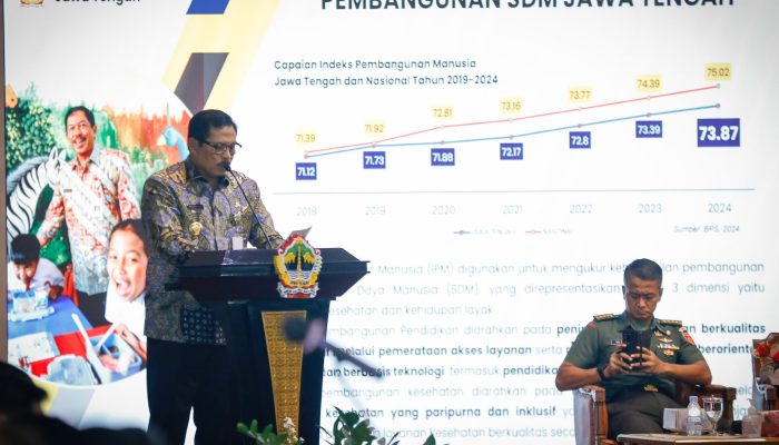 Pembukaan Musrenbang 2025, Nana Sudjana Ungkap Penurunan Angka Kemiskinan Jateng