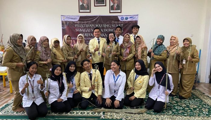Guru TK di Semarang Belajar Wayang Suket, Dalami Budaya hingga Pendidikan Karakter