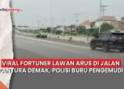 Fortuner lawan arus