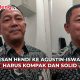 pesan Hendi ke Agustin-Iswar