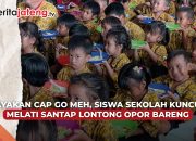 Video Rayakan Cap Go Meh, Siswa Sekolah Kuncup Melati Makan Lontong Opor