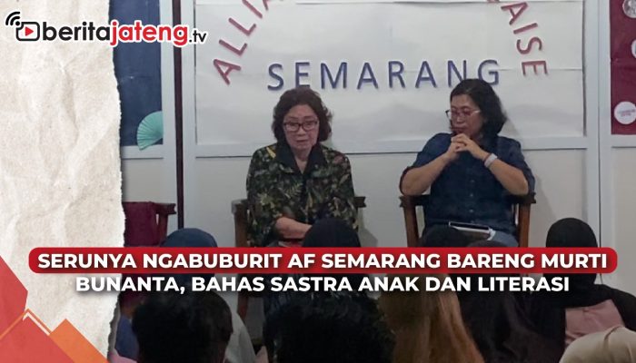 Video Ngabuburit AF Semarang Bahas Sastra Anak dan Literasi