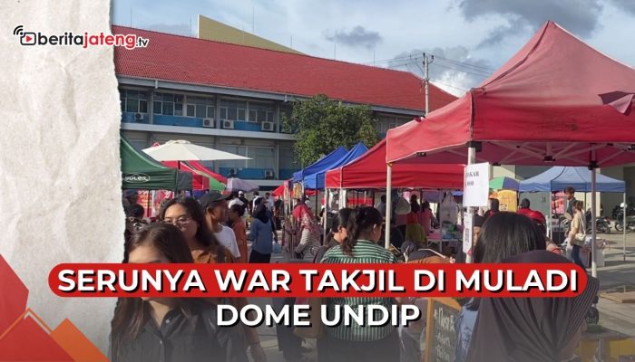 Video Serunya War Takjil di Muladi Dome Undip, Tak Pernah Sepi