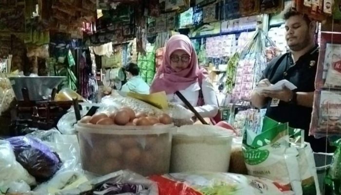 Temui Beras Dijual Lebih Mahal, Satgas Pangan Polres Semarang Tegur Pedagang