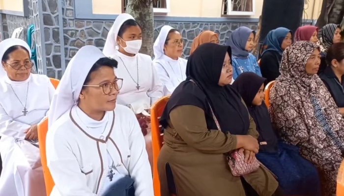 Wujudkan Kerukunan, Umat Katolik & Muslim Bedono Kabupaten Semarang Buka Puasa Bareng di Gereja