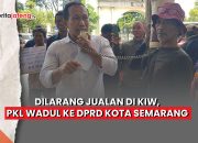 Video Dilarang Jualan, PKL KIW Wadul ke DPRD Kota Semarang