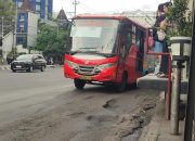 Jalan Halte Pemuda Bergelombang Bak Offroad, DPU Semarang Segera Lakukan Perbaikan