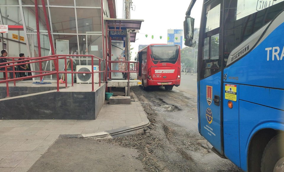 Soal Jalan Bergelombang Halte Pemuda Semarang, Begini Tanggapan BLU Trans Semarang