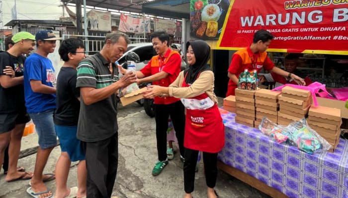 Buka Puasa Gratis Selama Ramadan 2025! Alfamart dan WINGS Group Gandeng Warteg di 36 Kota Bantu Kaum Duafa