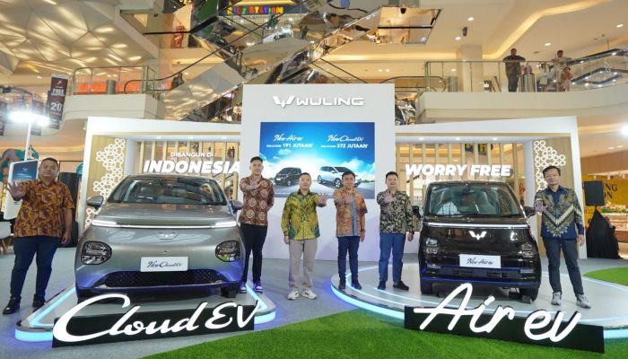 Luncurkan New Air ev dan Cloud EV, Wuling Gelar Pameran di Paragon Mall Semarang