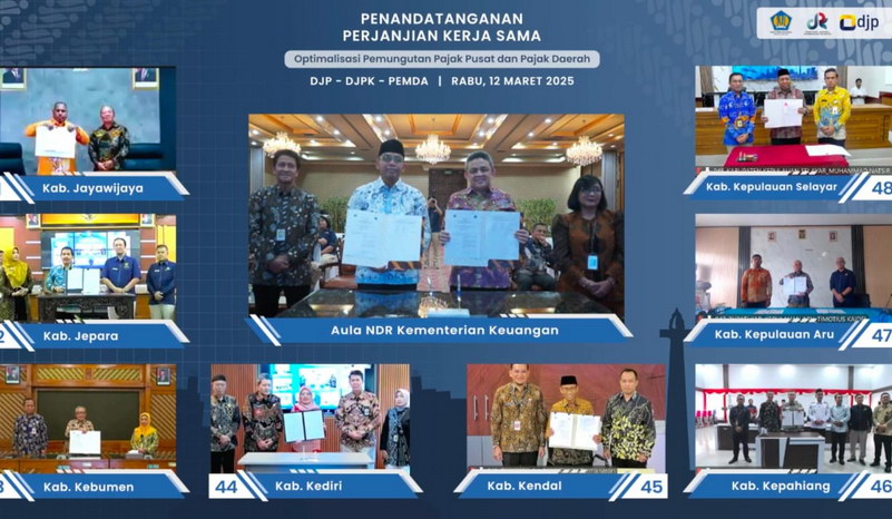 Pemda di Jateng dan DJP Kolaborasi Optimalisasi Pajak Pusat dan Daerah