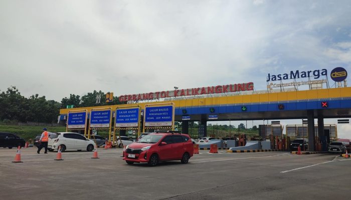 Kendaraan di Tol Kalikangkung Semarang Naik 30 Persen pada H-6 Lebaran