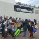 1.100 Pemudik Tiba di Semarang Naik Kapal Perang Program Mudik Gratis TNI AL