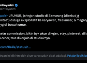 Studio Ilustrasi JRU Hub di Kota Semarang Diduga Eksploitasi Ilustrator, Korban Alami Depresi