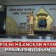 polisi bunuh bayi sendiri