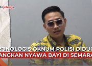 Video Kronologis Brigadir Ade Kurniawan Diduga Cekik Bayi Hingga Tewas di Semarang
