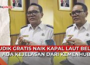 mudik gratis naik kapal