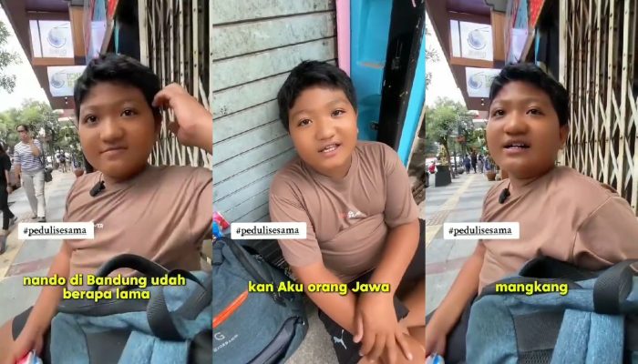 Viral Nando asal Mangkang Semarang Jajakan Tisu di Bandung, Ternyata Bohong Soal Ortu Meninggal
