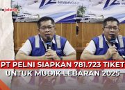Video PT Pelni Siapkan 781.723 Tiket Mudik Lebaran 2025
