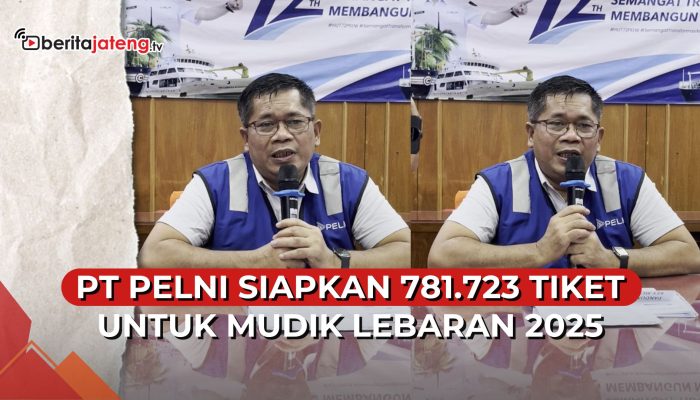 Video PT Pelni Siapkan 781.723 Tiket Mudik Lebaran 2025