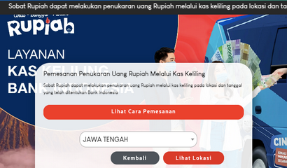 Cara Daftar Penukaran Uang Baru Lebaran 2025 via Website PINTAR BI, Ini 12 Lokasinya di Jawa Tengah