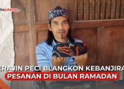 Video Perajin Peci Blangkon Kebanjiran Order di Bulan Ramadan