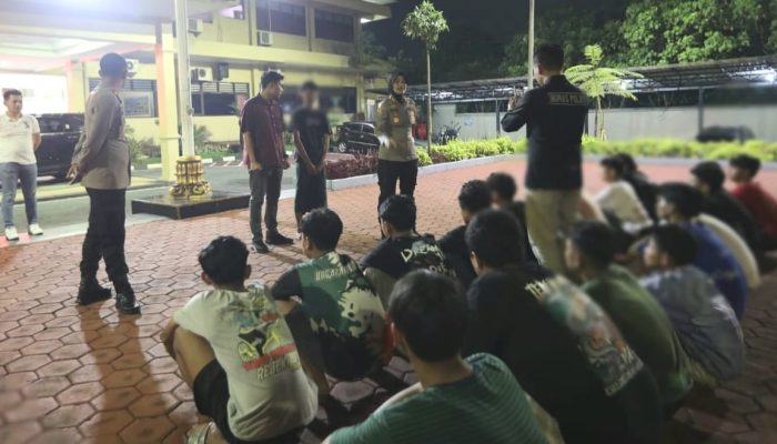 Diduga Hendak Perang Sarung Jelang Sahur, 19 Remaja di Sumowono dan Ungaran Diringkus Polisi