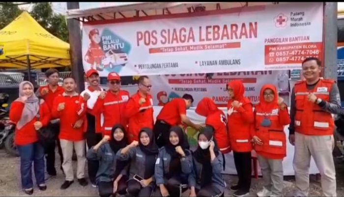 Layani Pemudik, PMI Blora Dirikan 5 Posko Kesehatan di Sejumlah Perbatasan Kabupaten: Siaga 24 Jam