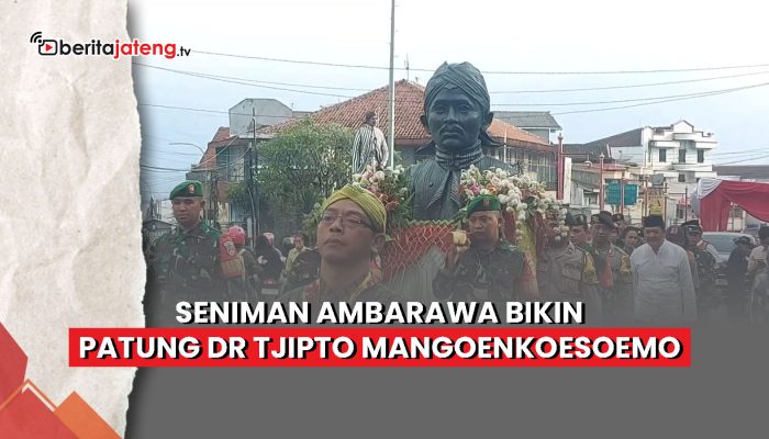 Video Seniman Ambarawa Bikin Patung Dr Cipto Mangunkusumo