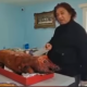 video viral pria takbir saat potong daging babi