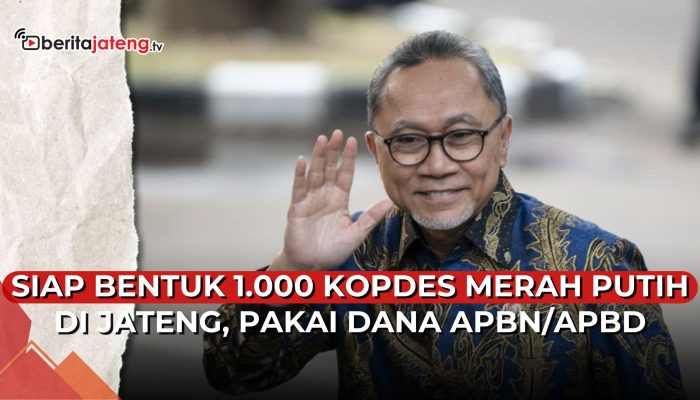 Video Zulhas Bakal Bentuk 1.000 Kopdes di Jateng Pakai APBD