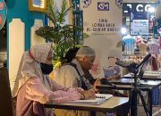 Semarak Ramadan, Begini Khusyuknya Tuna Netra Semarang Ngaji Al-Qur’an Braille di Mal Paragon