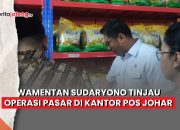 Video Wamentan Sudaryono Tinjau Operasi Pasar di Kantor Pos Johar