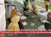 Video Warga Binaan Lapas Perempuan Semarang Targetkan Khatam Alquran 4 Kali