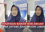 banjir rob ancam arus mudik