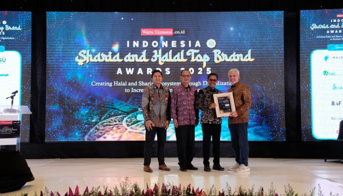 Bank Jateng Syariah Sabet Penghargaan Indonesia Best Sharia Business Unit of Regional Bank 2025
