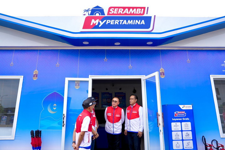Menteri ESDM Jajal Fasilitas di Serambi MyPertamina, Ada Kursi Pijat, Cek Kesehatan Hingga Cukur Rambut