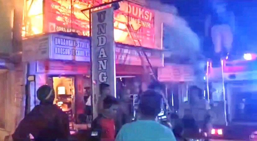 kebakaran ruko ambarawa