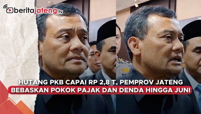 Video Piutang Pajak Kendaraan Jateng Capai Rp 2,8 T, Pemprov Bebaskan Pokok dan Denda