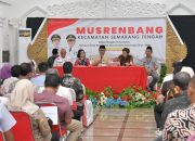 Agustina-Iswar Sampaikan Kebijakan Pembangunan Kota Semarang di Musrenbang