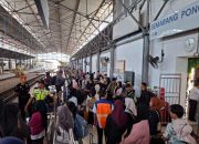 100 Ribu Pemudik Tiba di Semarang Gunakan Kereta Api Selama Arus Mudik Lebaran