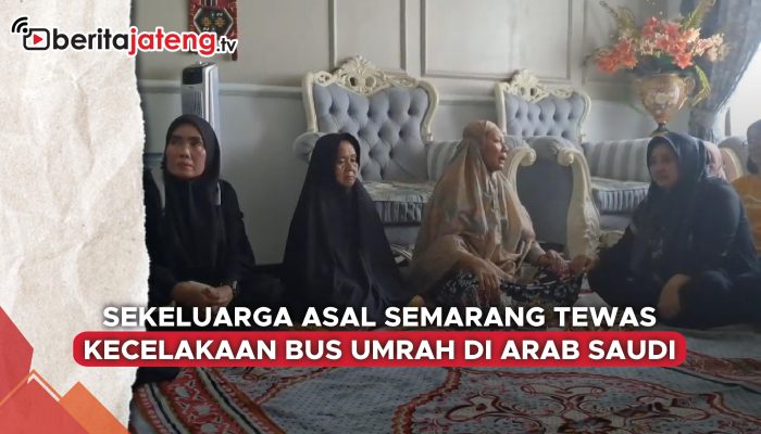 Video Empat Warga Semarang Tewas dalam Kecelakaan Bus Umrah di Arab Saudi