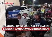 Video Balap Liar Berkedok Ngabuburit di Lingkar Ambarawa Dibubarkan