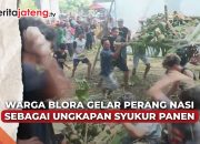Video Tradisi Perang Nasi Blora, Ungkapan Rasa Syukur saat Panen