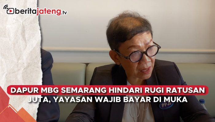Video Dapur MBG Semarang Hindari Rugi Ratusan Juta, Wajib Bayar di Muka