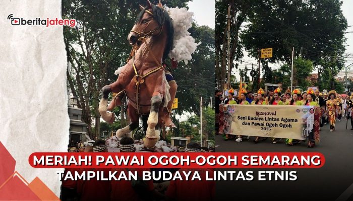 Video Pawai Ogoh-Ogoh Semarang Tampilkan Budaya Lintas Etnis