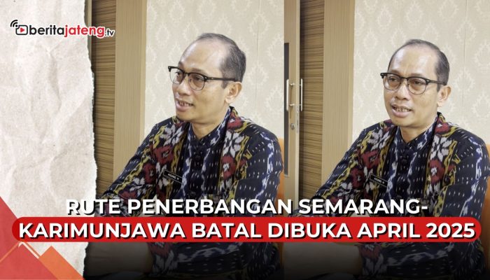 Video Rute Penerbangan Semarang-Karimunjawa Batal Dibuka April 2025