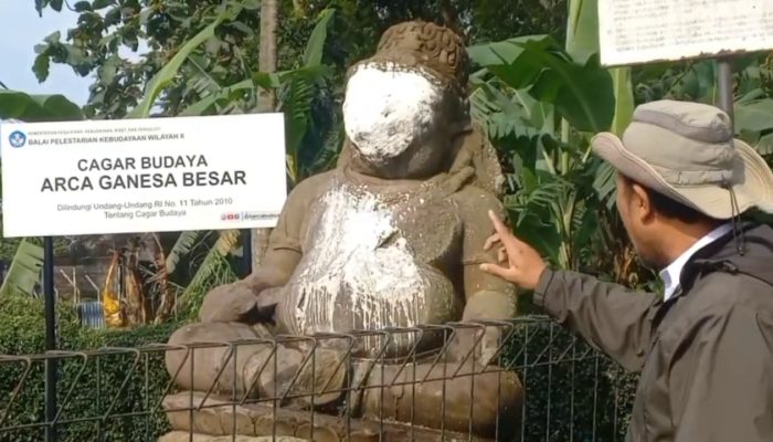Arca Ganesha Sikunir Diduga Jadi Sasaran Vandal, Ini Kata Tim Cagar Budaya Kabupaten Semarang