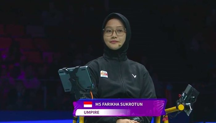 Viral Wasit Badminton Farikha Sukrotun Asal Kudus, Dari Kasir Toko Bangunan Hingga Pimpin Laga Internasional