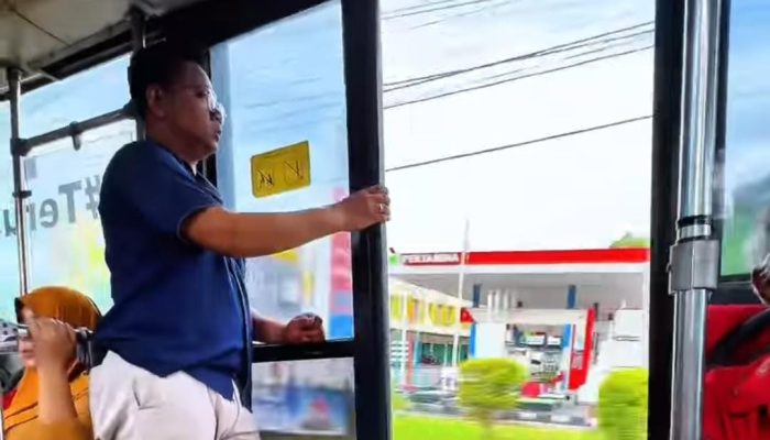 Viral Bus Trans Semarang Rusak Pintu dan AC, Warga Tagih Janji Kampanye Agustina-Iswar